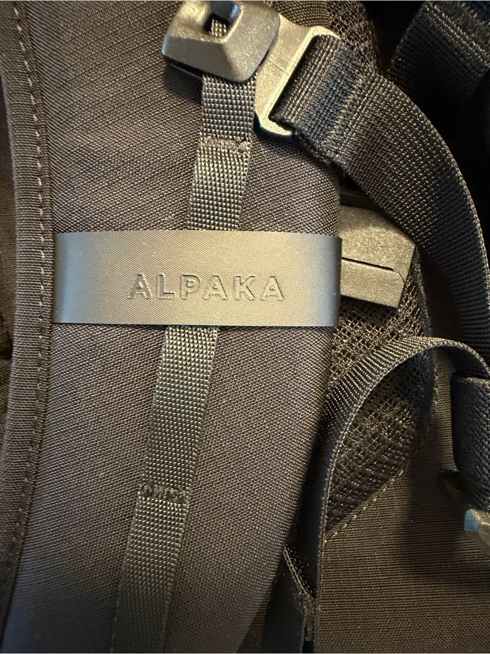Alpaka Traverse Travel Backpack 30L  Black Axoflux 400D Ripstop Nylon